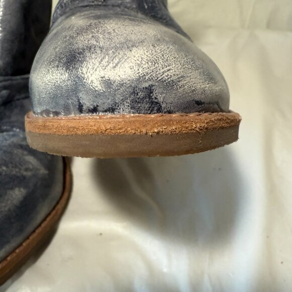 Matisse Augustine light blue leather booties women's 8M - Picture 12 of 15